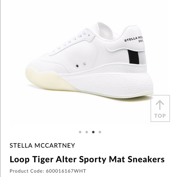 STELLA MCCARTNEY Loop Tiger Alter Sporty Mat Sneakers- 35 - Picture 12 of 16